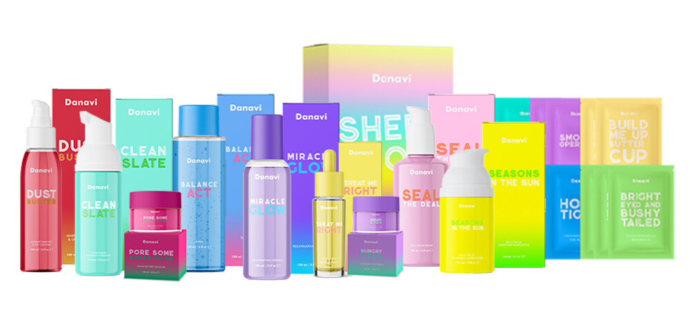 lindsay giguiere, danavi, ultimate glass 10 step skincare set