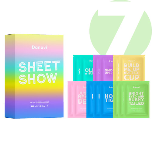 lindsay giguiere, danavi, 14 day mask set