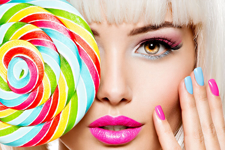 lindsay giguiere, danavi, makeup, glass like make up